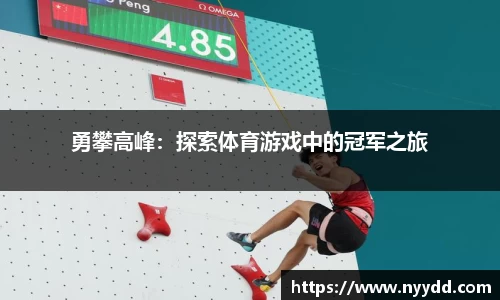 勇攀高峰：探索体育游戏中的冠军之旅